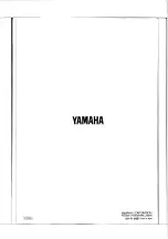 Preview for 72 page of Yamaha R-100 Operation Manual