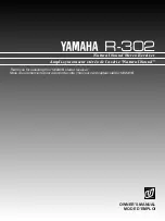 Yamaha R-302 Owner'S Manual preview