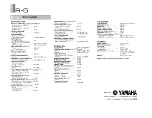 Preview for 13 page of Yamaha R-5 Owner'S Manual