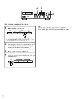 Preview for 8 page of Yamaha R-85 Owner'S Manual