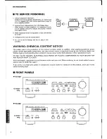 Предварительный просмотр 2 страницы Yamaha R-85 Service Manual