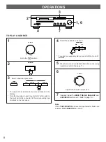 Preview for 8 page of Yamaha R-95 Owner'S Manual