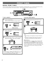 Preview for 12 page of Yamaha R-95 Owner'S Manual