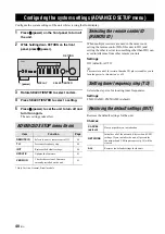 Preview for 44 page of Yamaha R-N402 Owner'S Manual