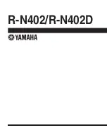 Preview for 83 page of Yamaha R-N402 Service Manual