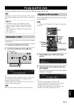 Предварительный просмотр 23 страницы Yamaha R-N500 Owner'S Manual