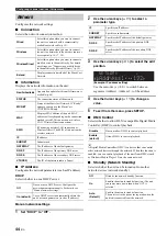 Preview for 49 page of Yamaha R-N602 Owner'S Manual