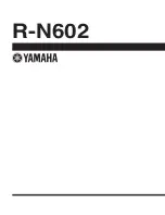 Preview for 109 page of Yamaha R-N602 Service Manual