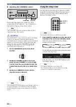 Preview for 30 page of Yamaha R-N803 D Owner'S Manual