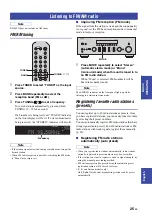 Предварительный просмотр 29 страницы Yamaha R-N803 Owner'S Manual