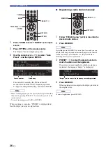 Preview for 30 page of Yamaha R-N803 Owner'S Manual