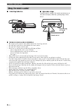 Предварительный просмотр 10 страницы Yamaha R-S201 Owner'S Manual