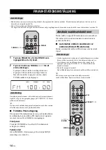 Preview for 88 page of Yamaha R-S201 Owner'S Manual