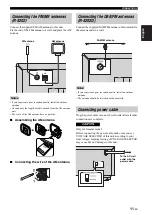 Предварительный просмотр 15 страницы Yamaha r-s202 Owner'S Manual