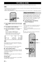 Предварительный просмотр 24 страницы Yamaha r-s202 Owner'S Manual