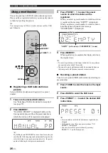 Предварительный просмотр 30 страницы Yamaha r-s202 Owner'S Manual