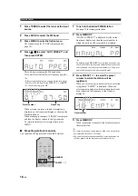 Предварительный просмотр 20 страницы Yamaha R-S202BL Owner'S Manual