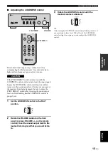 Preview for 17 page of Yamaha R S300 Owner'S Manual