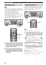 Preview for 18 page of Yamaha R S300 Owner'S Manual