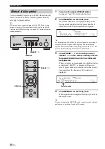 Preview for 22 page of Yamaha R S300 Owner'S Manual