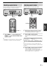 Preview for 23 page of Yamaha R S300 Owner'S Manual