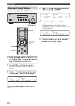 Preview for 24 page of Yamaha R S300 Owner'S Manual