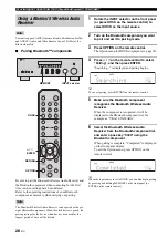 Preview for 30 page of Yamaha R S300 Owner'S Manual