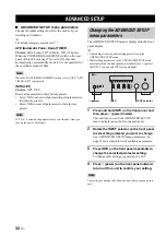 Preview for 34 page of Yamaha R S300 Owner'S Manual