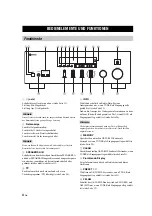 Preview for 86 page of Yamaha R S300 Owner'S Manual