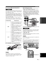 Preview for 93 page of Yamaha R S300 Owner'S Manual