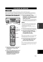 Preview for 95 page of Yamaha R S300 Owner'S Manual