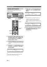 Preview for 104 page of Yamaha R S300 Owner'S Manual