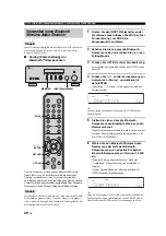 Preview for 110 page of Yamaha R S300 Owner'S Manual