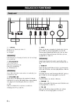 Preview for 126 page of Yamaha R S300 Owner'S Manual