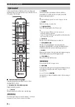 Preview for 130 page of Yamaha R S300 Owner'S Manual