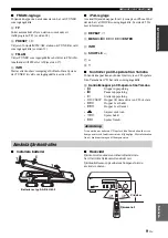 Preview for 131 page of Yamaha R S300 Owner'S Manual