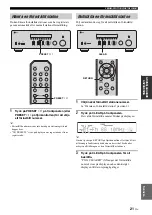 Preview for 143 page of Yamaha R S300 Owner'S Manual