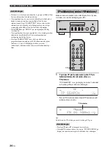 Preview for 146 page of Yamaha R S300 Owner'S Manual