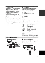 Preview for 171 page of Yamaha R S300 Owner'S Manual