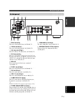 Preview for 249 page of Yamaha R S300 Owner'S Manual