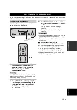 Preview for 259 page of Yamaha R S300 Owner'S Manual