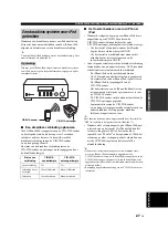 Preview for 269 page of Yamaha R S300 Owner'S Manual