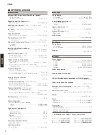 Preview for 8 page of Yamaha R S300 Service Manual