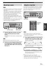 Preview for 23 page of Yamaha R-S700BL Owner'S Manual