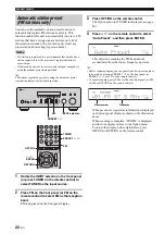 Preview for 26 page of Yamaha R-S700BL Owner'S Manual