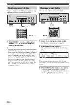 Preview for 28 page of Yamaha R-S700BL Owner'S Manual