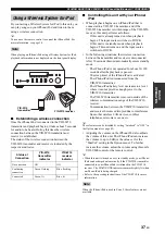 Preview for 41 page of Yamaha R-S700BL Owner'S Manual