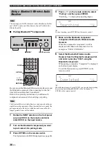 Preview for 42 page of Yamaha R-S700BL Owner'S Manual