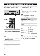 Preview for 44 page of Yamaha R-S700BL Owner'S Manual