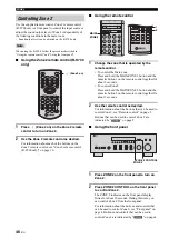 Preview for 50 page of Yamaha R-S700BL Owner'S Manual